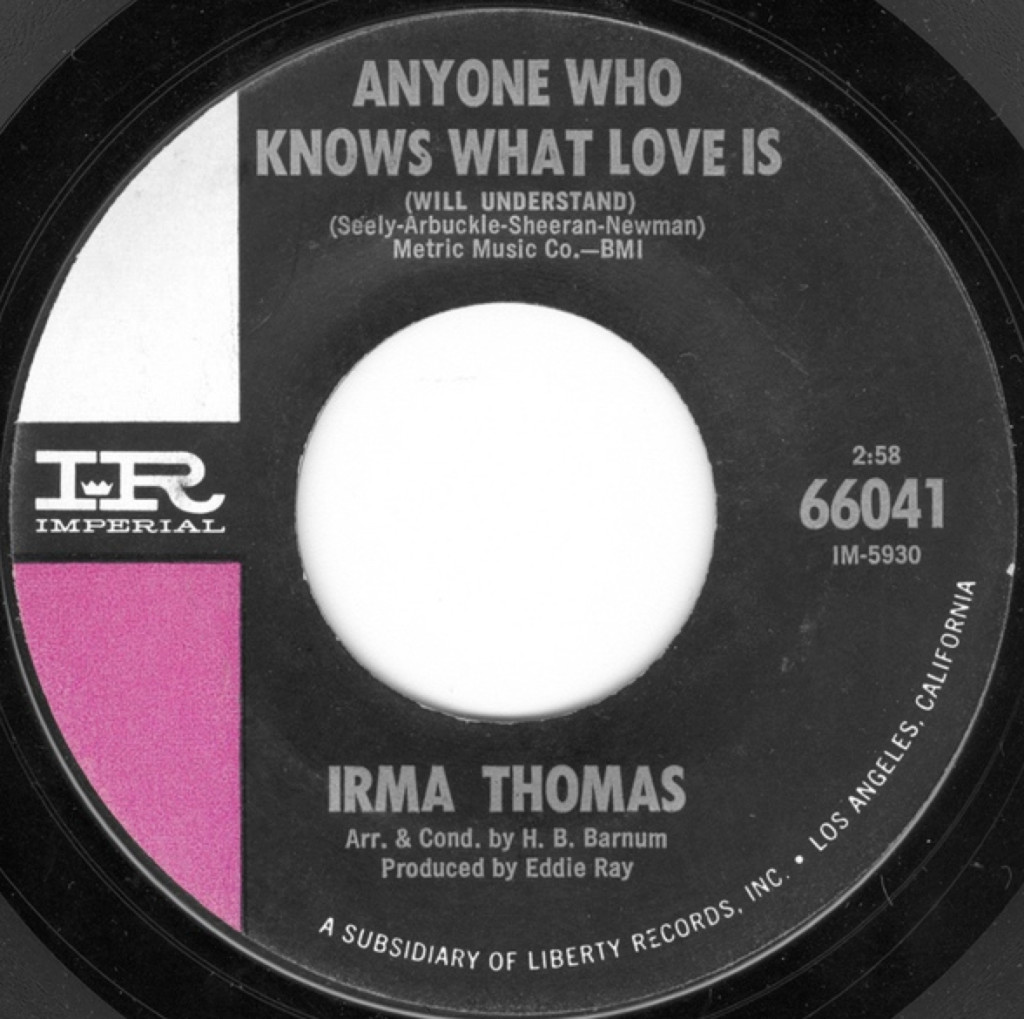 Irma Thomas Anyone Who Knows What Love Is