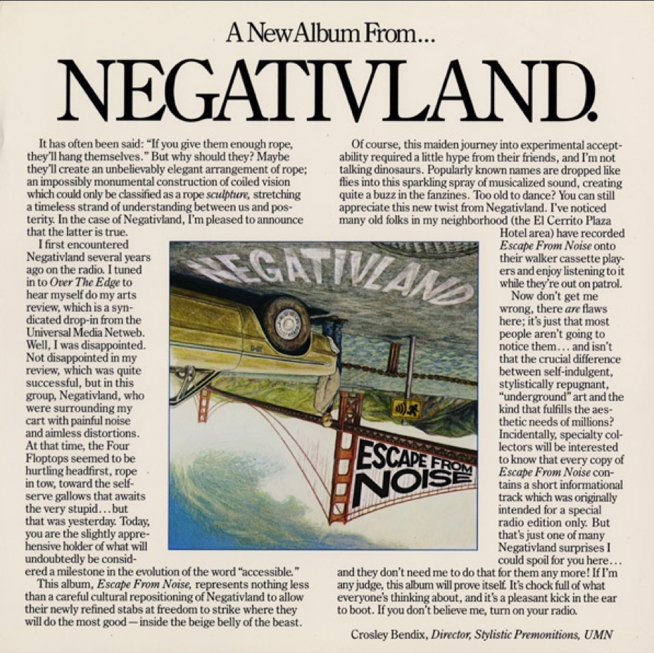 Negativland - You Don't Even Live Here