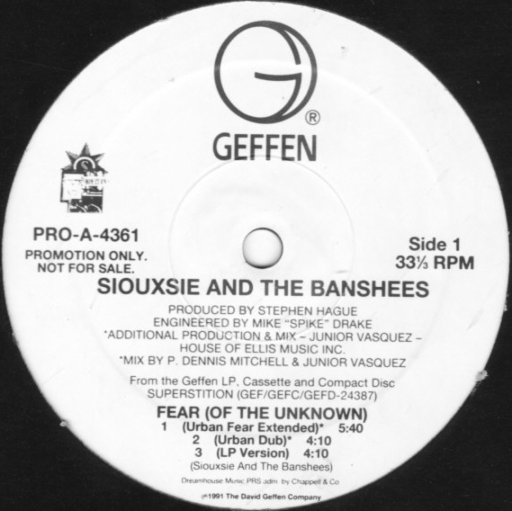 Siouxsie and the Banshees - Fear (Of The Unknown)