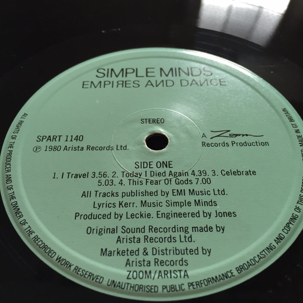 Simple Minds - I Travel