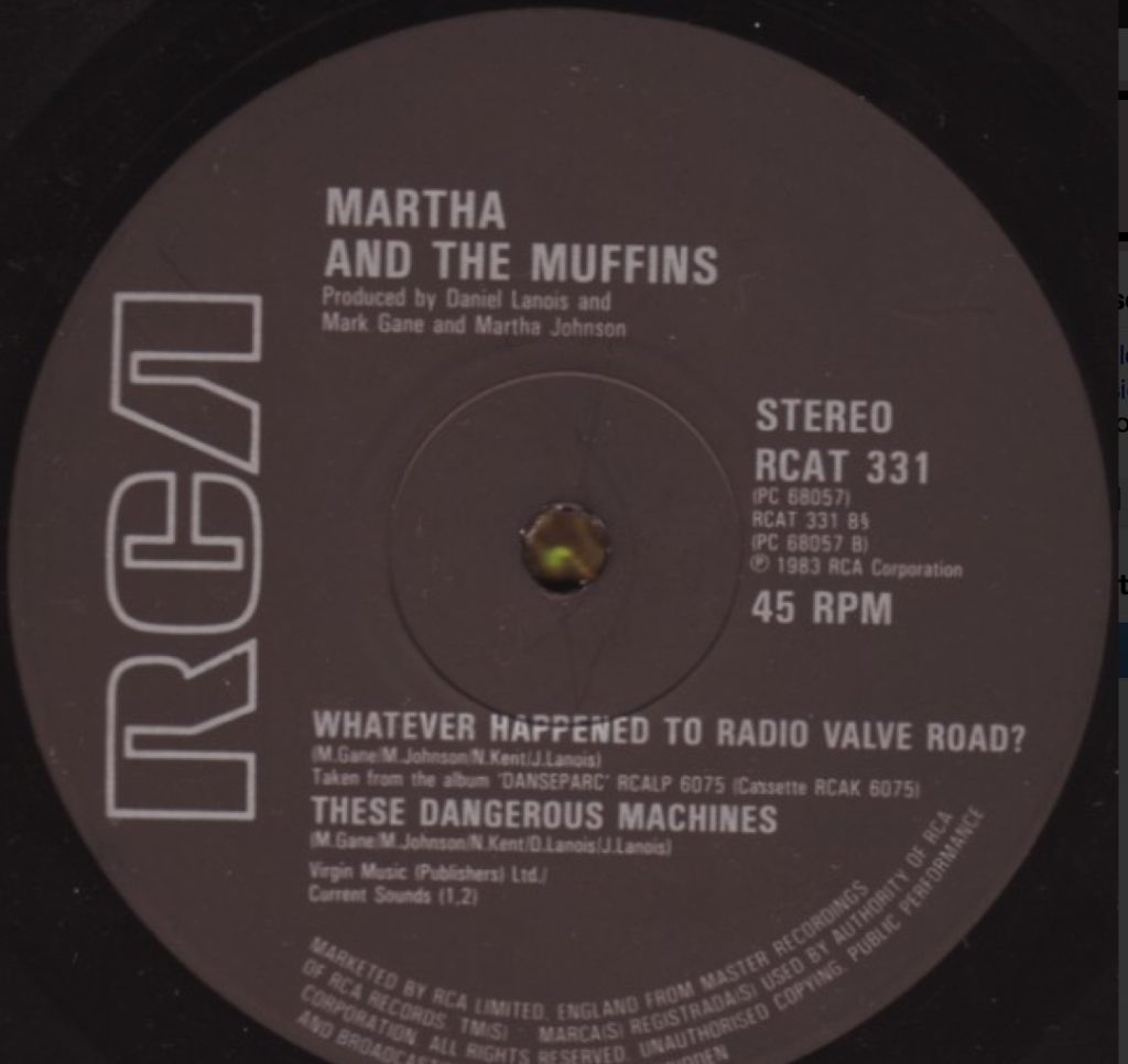 Martha and the Muffins - These Dangerous Machines