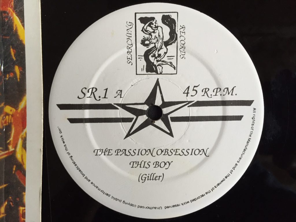 Passion Obsession - This Boy label