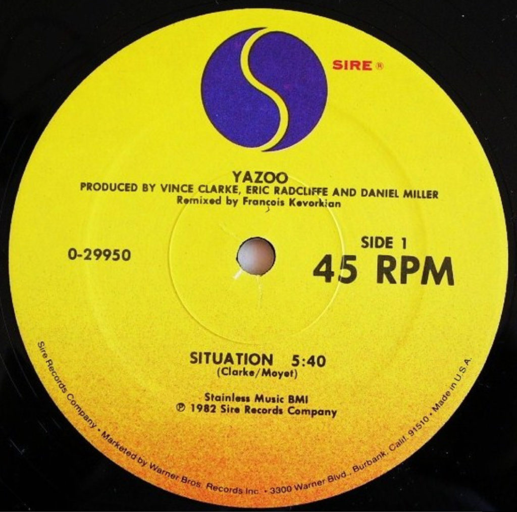 Yazoo - Situation (US 12" Mix)
