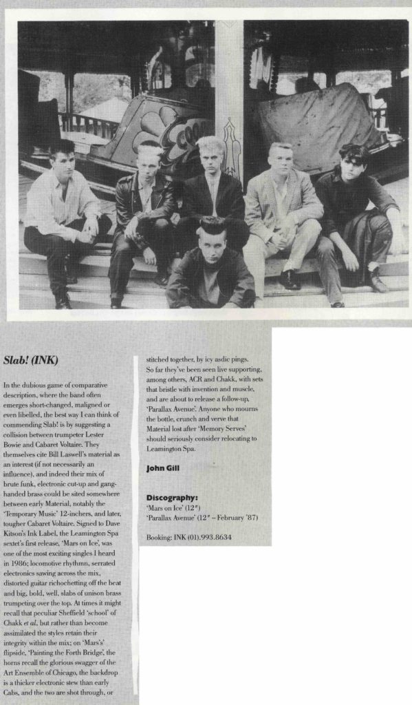 Slab! The Catalogue #45, Feb '87