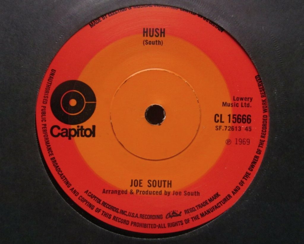Joe South - Hush - 41 Rooms - show 70