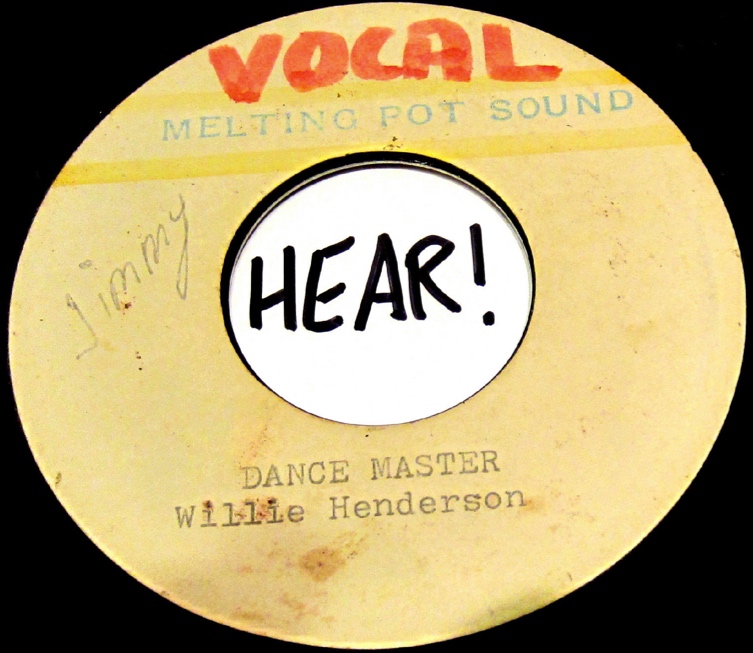 Willie Henderson - The Dance Master (acetate) - 41 Rooms - show 77