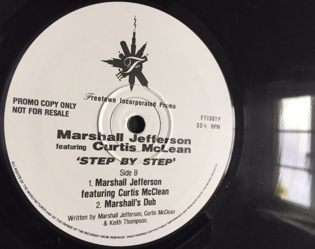 Marshall Jefferson (feat Curtis McClean) - Step By Step (Marshall's Dub) - 41 Rooms - show 78