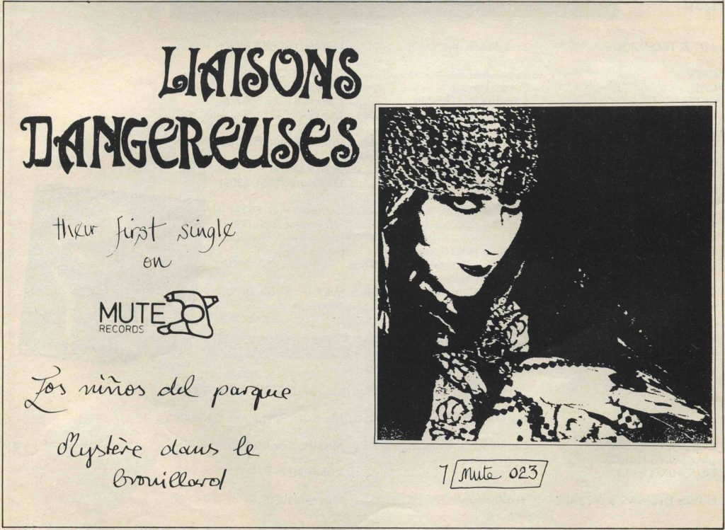 Liaisons Dangereuses ad (Masterbag #10, 27.5-9.6.82) - 41 Rooms - show 83