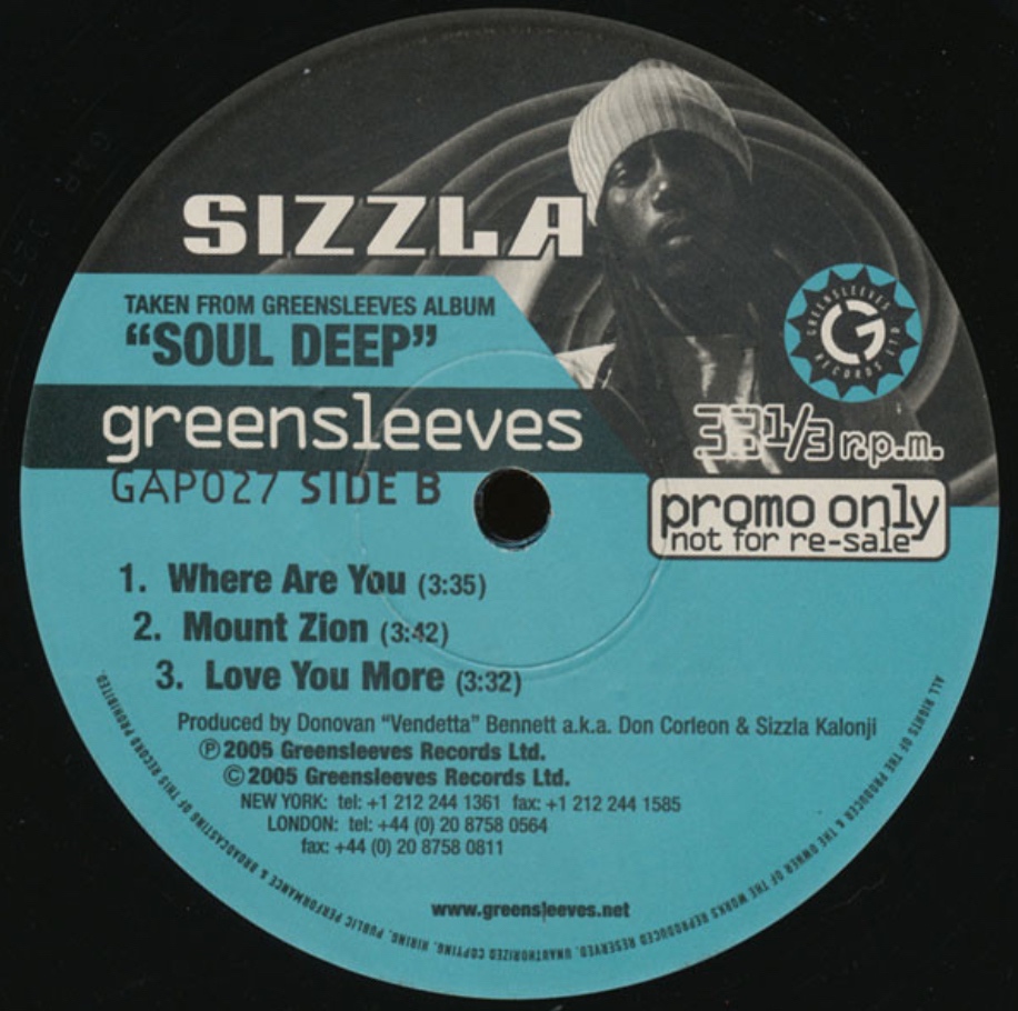 Sizzla - Love You More - 41 Rooms - show 86