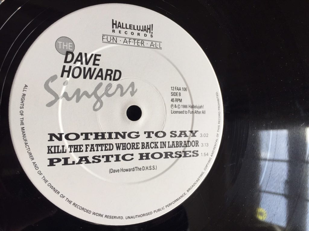 The Dave Howard Singers - Nothing To Say - 41 Rooms - show 97