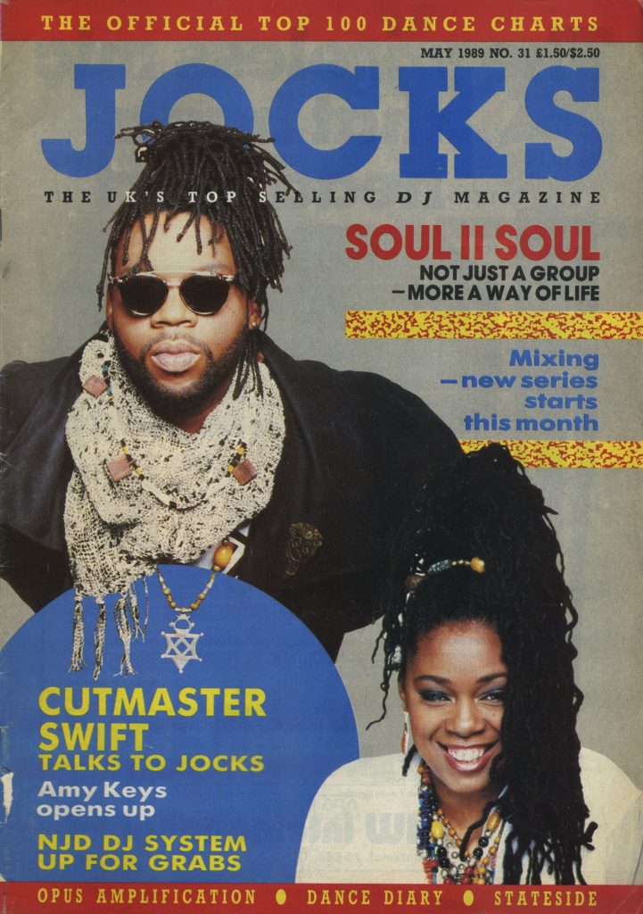 Soul II Soul - Jocks front cover - 41 Rooms - show 98