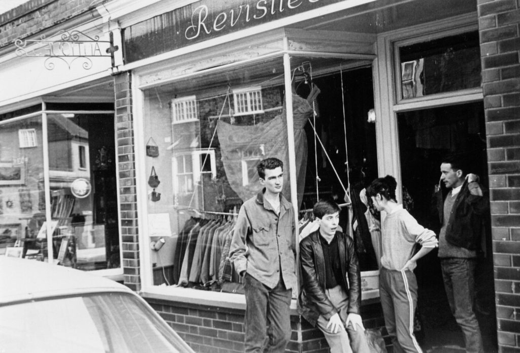The Wake (Mac, Stephen, Carolyn and Caesar) Revisited vintage clothes, Bedford, 7.9.83 - 41 Rooms - show 99