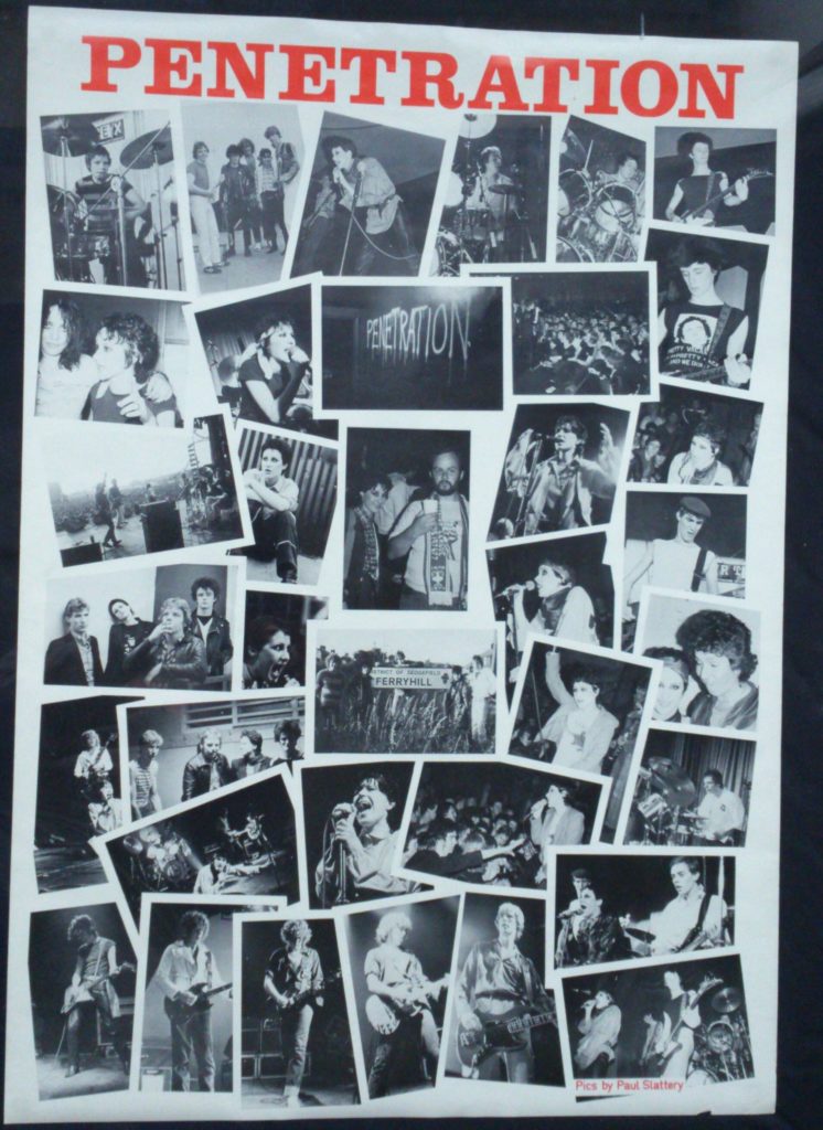 Penetration - early 80s poster - 41 Rooms - show 103