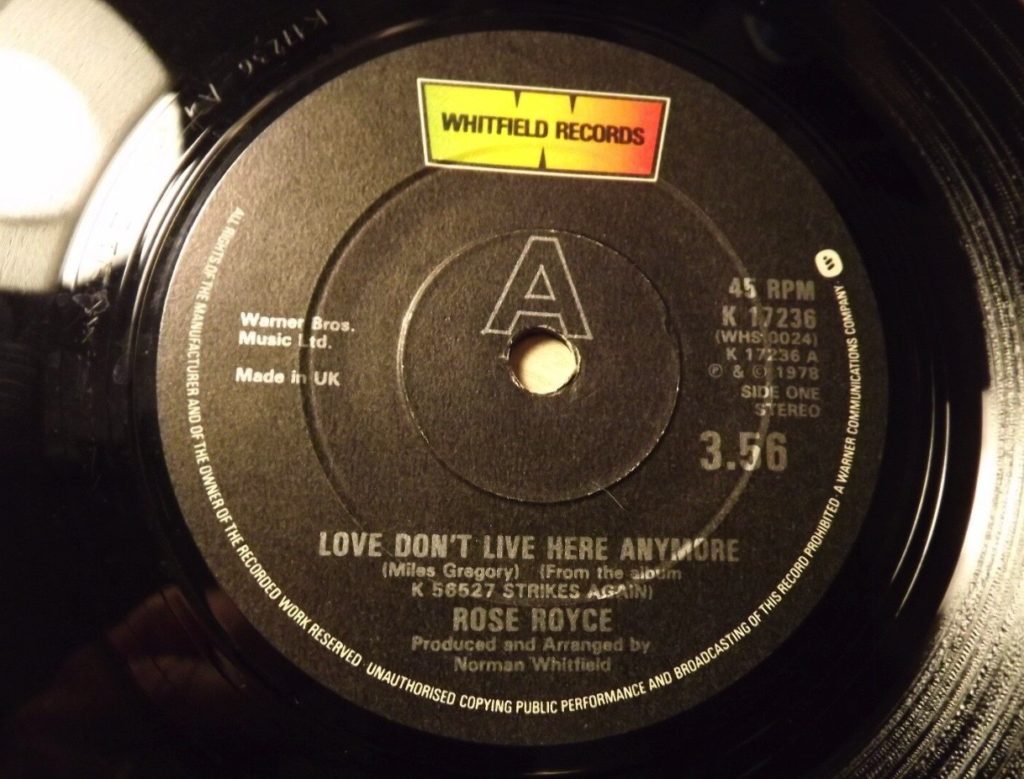 Rose Royce - Love Don't Live Here Anymore - 41 Rooms - show 104