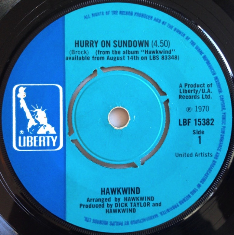 Hawkwind - Hurry On Sundown - 41 Rooms - show 106