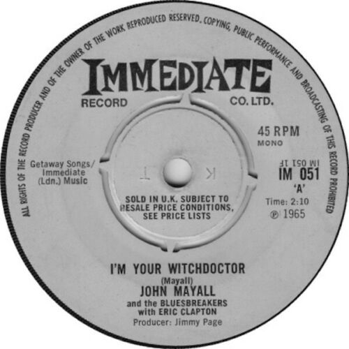 John Mayall and The Bluesbreakers - I'm Your Witchdoctor - 41 Rooms - show 119