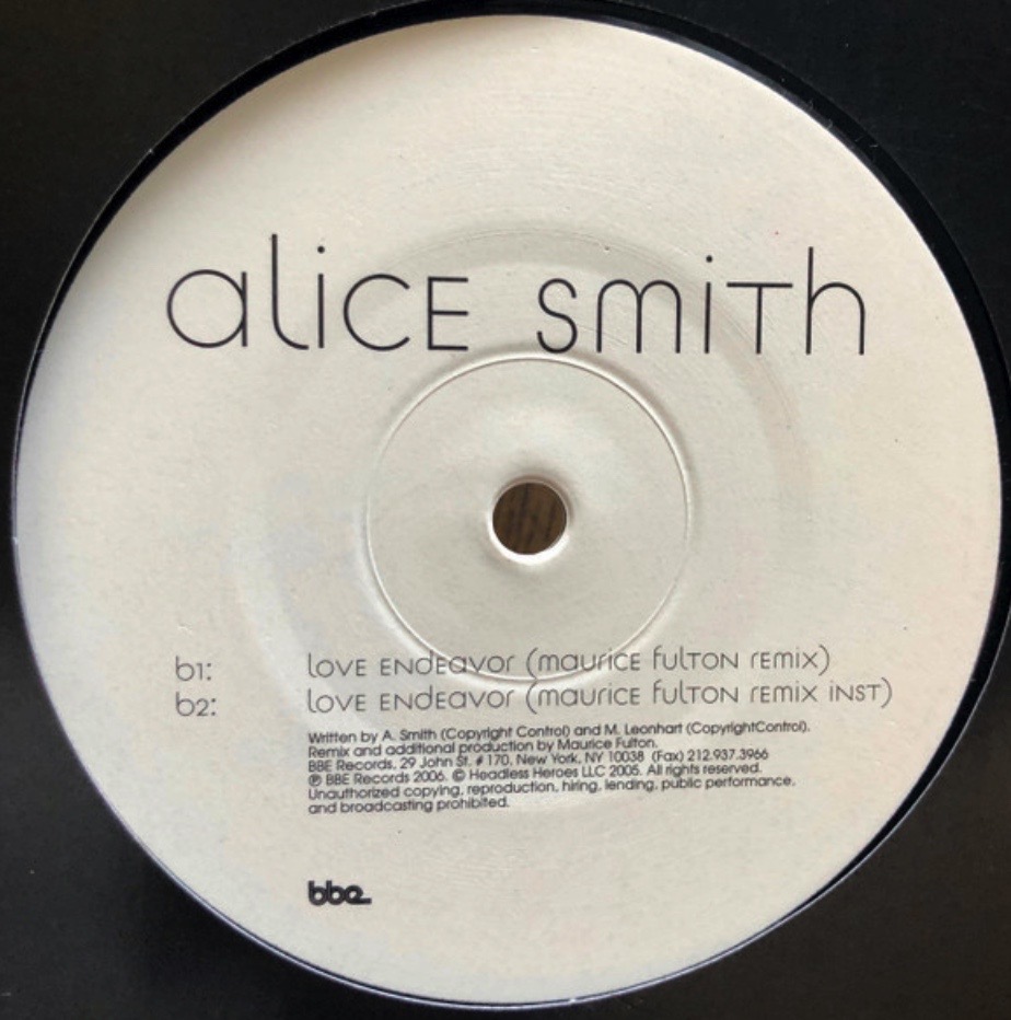 Alice Smith - Love Endeavor (Maurice Fulton Remix) - 41 Rooms - show 121