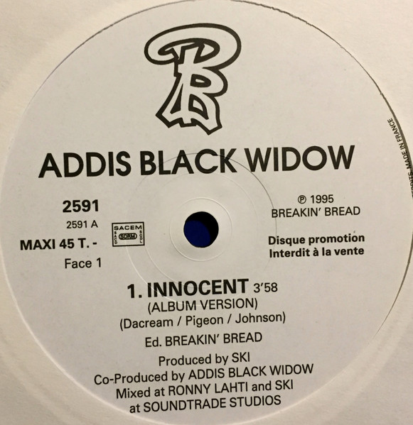 Addis Black Widow – Innocent (Album Version) - 41 Rooms - Show 127
