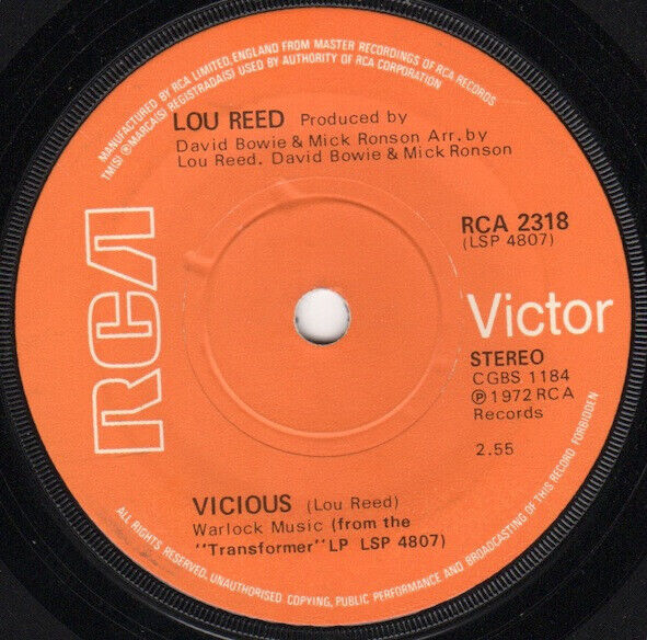 Lou Reed - Vicious - 41 Rooms - show 128