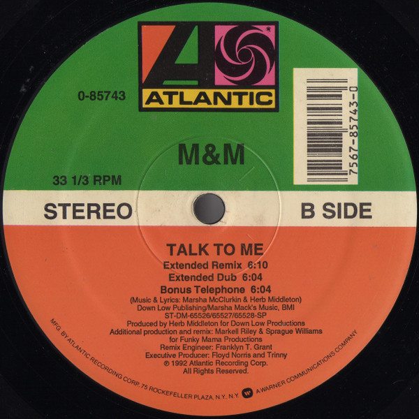 M&M - Talk To Me (Bonus Telephone) - 41 Rooms - show 130