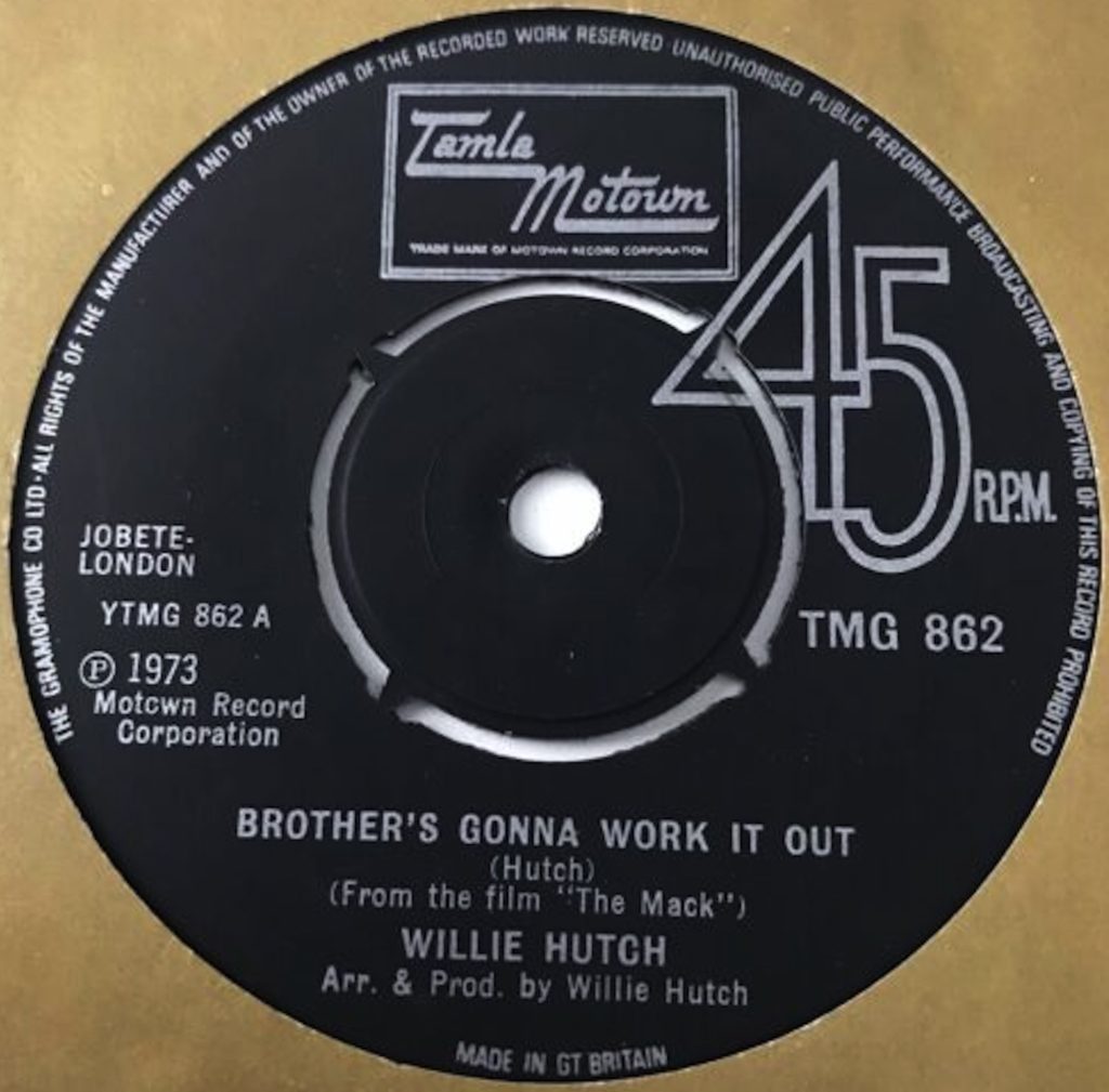 Willie Hutch - Brother's Gonna Work It Out - 41 Rooms - show 133