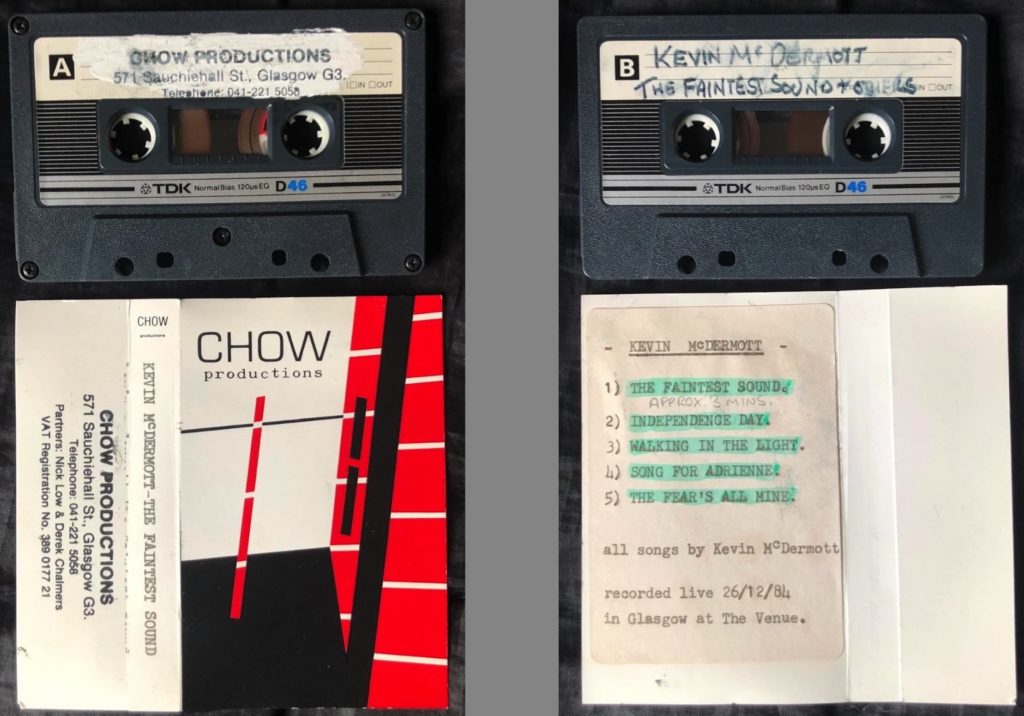 Kevin McDermott 1984 demo tape - 41 Rooms - show 136