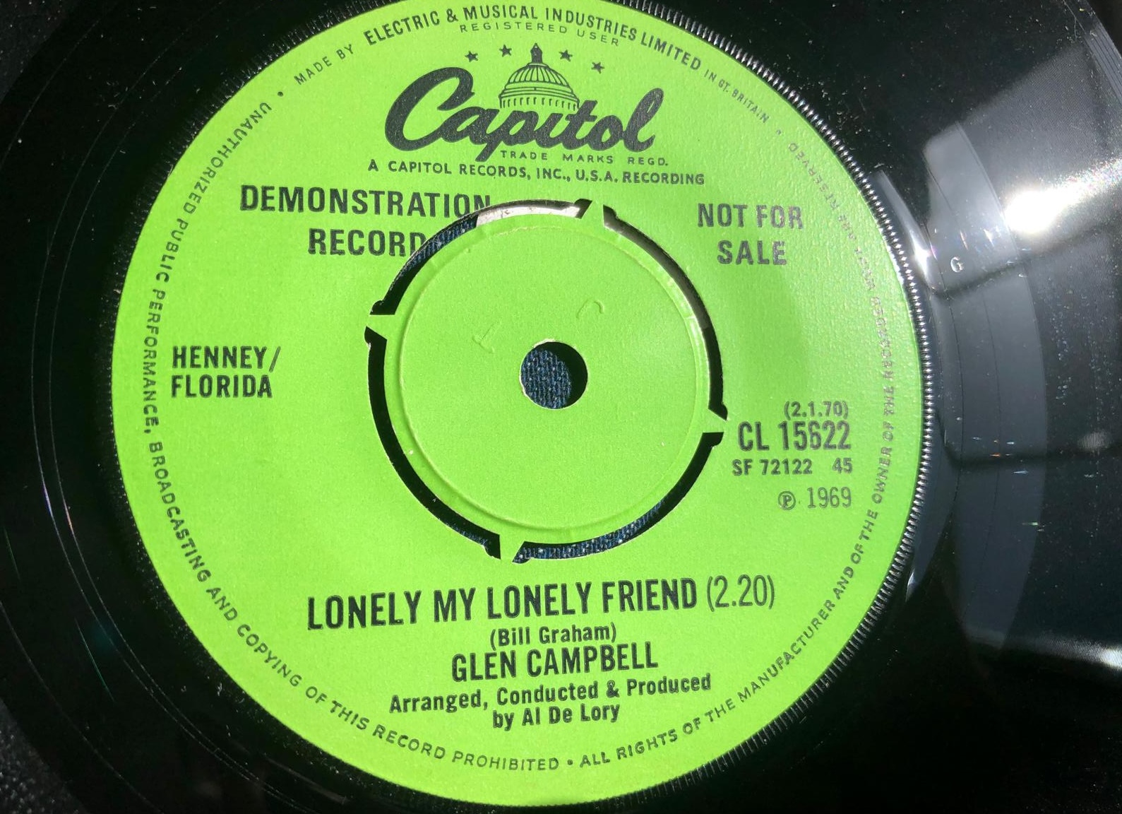 Glen Campbell - Lonely My Lonely Friend - 41 Rooms - show 139Glen Campbell - Lonely My Lonely Friend - 41 Rooms - show 139