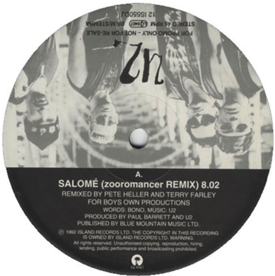 U2 - Salomé (Zooromancer Remix) - 41 Rooms - show 140