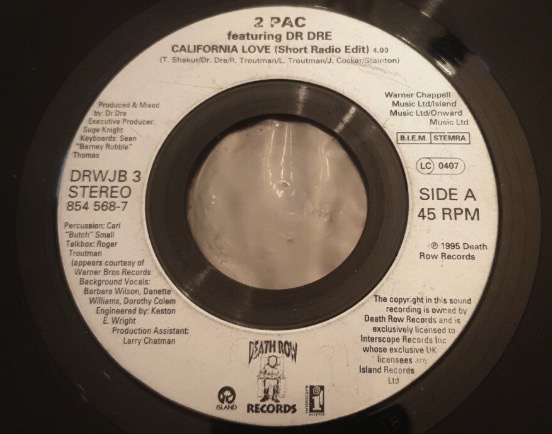 2Pac (feat Dr. Dre) - California Love - 41 Rooms - show 141