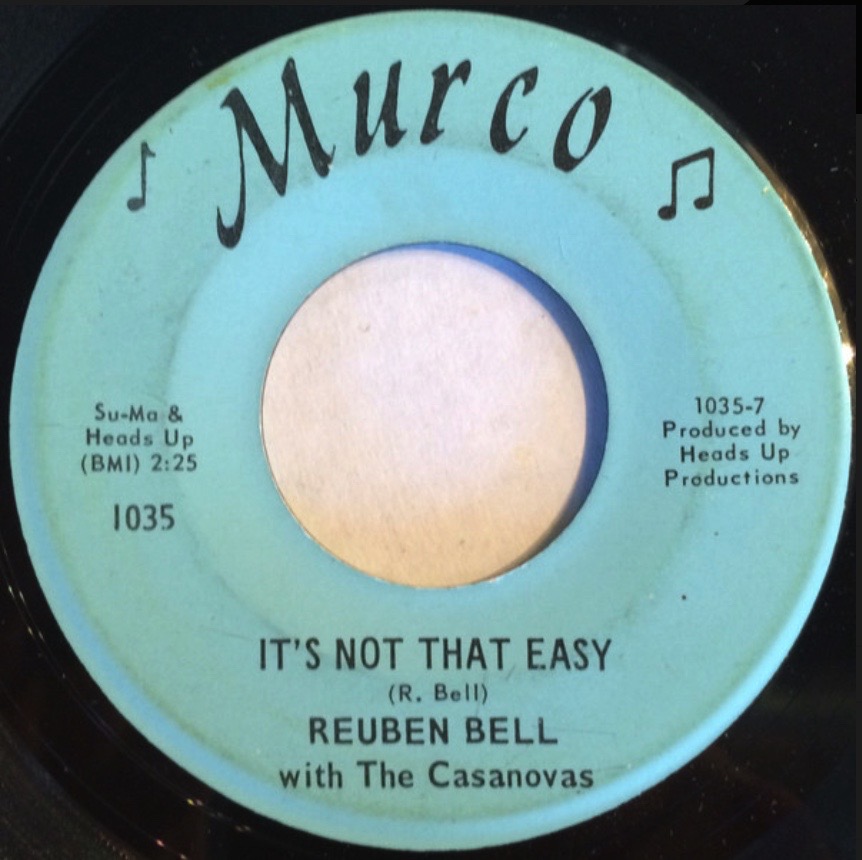 Reuben Bell with The Casanovas - It's Not That Easy - 41 Rooms - show 143