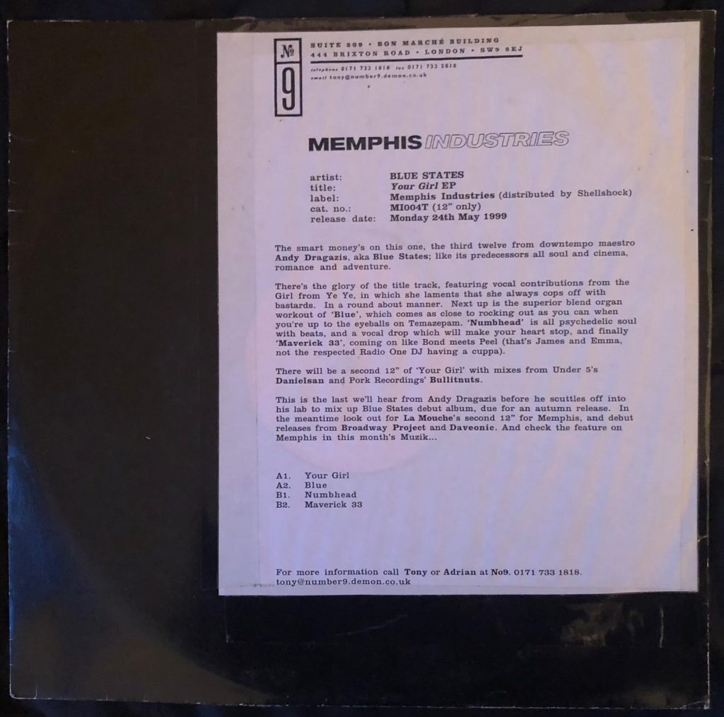 Blue States - Your Girl - 41 Rooms - show 146