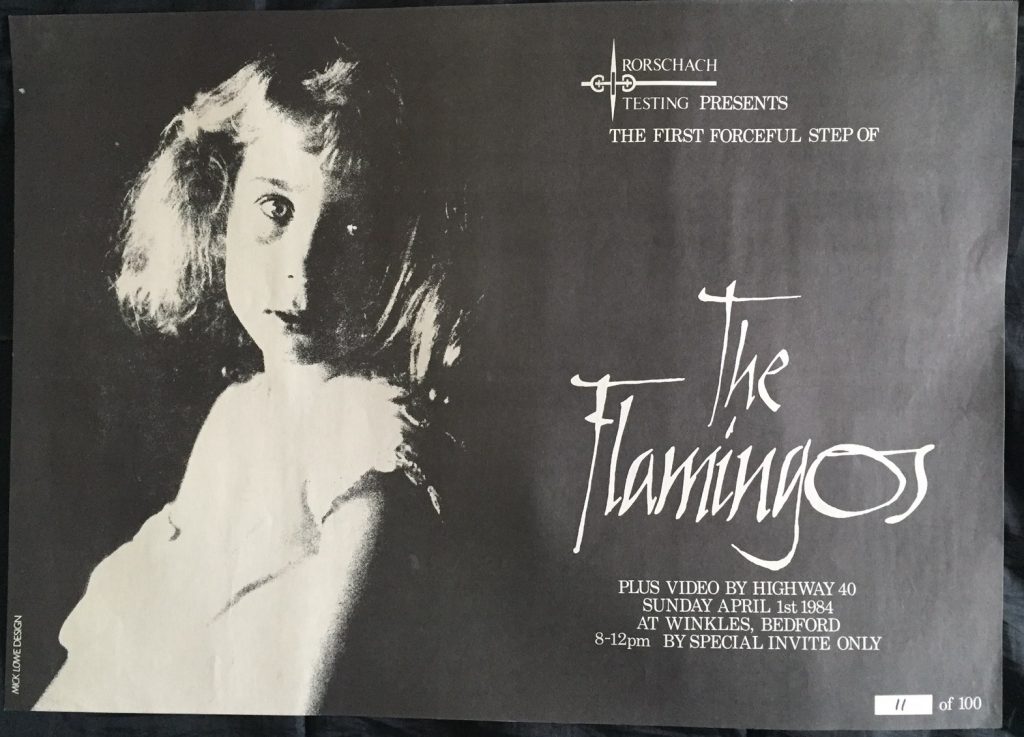 The Flamingos (Winkles, Bedford, 1.4.84) - 41 Rooms - show 147