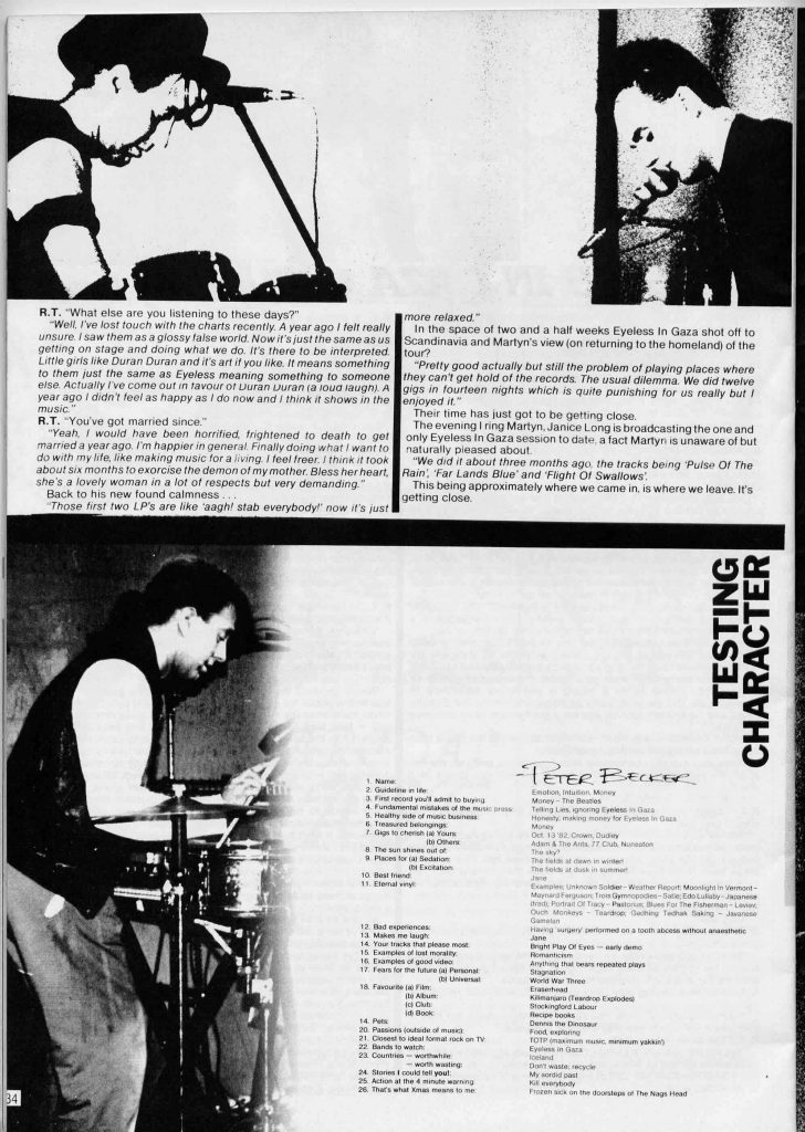 Eyeless In Gaza (Rorschach Testing article 1) - 41 Rooms - show 148