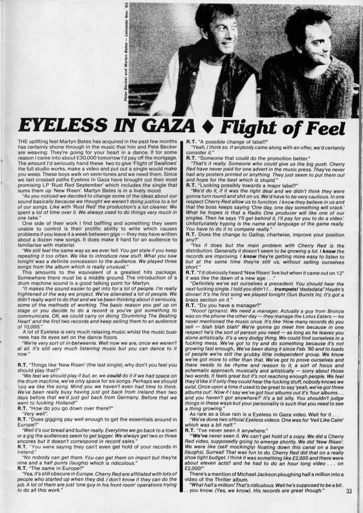 Eyeless In Gaza (Rorschach Testing article 2) - 41 Rooms - show 148