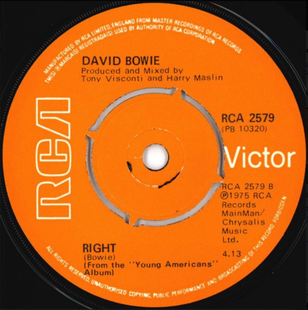David Bowie - Right - 41 Rooms - show 150