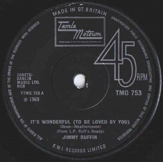 Jimmy Ruffin - It's Wonderful (To Be Loved By You) - 41 Rooms - show 152