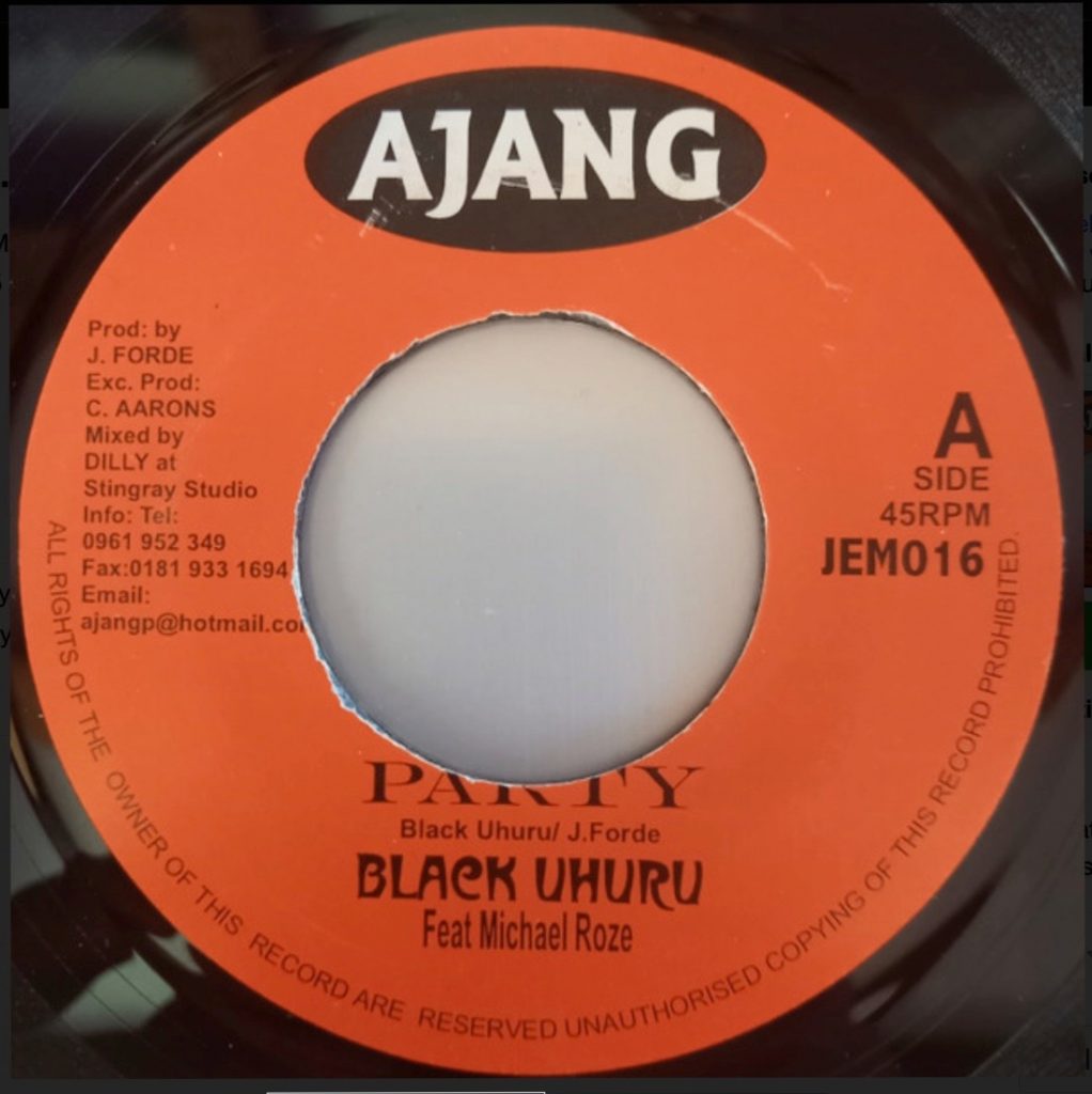 Black Uhuru (feat Michael Roze) - Party - 41 Rooms - show 153