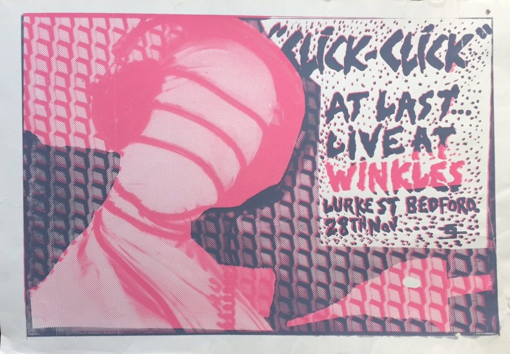 Click Click Winkles poster 28.11.84 - 41 Rooms - show 154